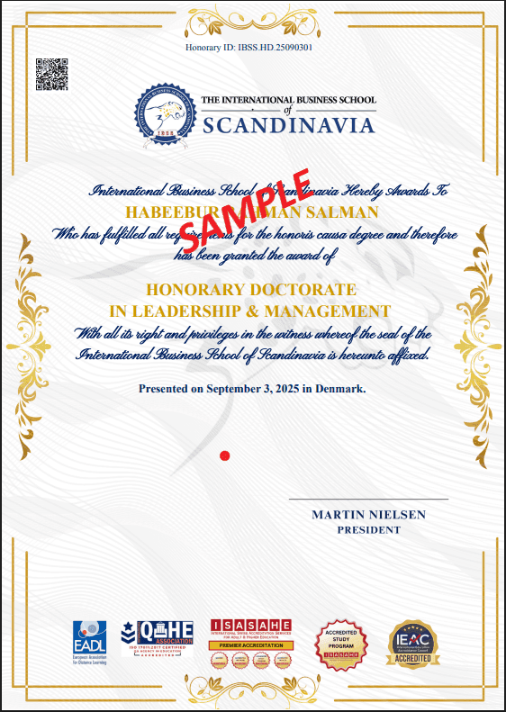 IBSS BBA degree